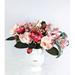 Primrue Magnolia Mixed Arrangement in Pot Silk/Plastic in White | 14 H x 17 W x 17 D in | Wayfair D8BE5AA51A8446838593FF3A4DBDAC70