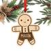 The Holiday Aisle® Hanging Figurine Ornament Wood in Brown | 0.1 H x 2.45 W x 4 D in | Wayfair 391C21F9EC924706842B5C435C3327D9