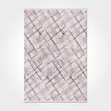 Cream Rectangle 3'3" x 4' Area Rug - Latitude Run® Mozza Striped Machine Woven Acrylic Area Rug in 39.0 x 0.4 in brown/whiteMetal/Cotton | Wayfair