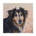 Winston Porter Pet Portrait Of Buster The Dog On Canvas by Steve Crockett Canvas Art Canvas in Brown/White/Yellow | 14 H x 14 W x 2 D in | Wayfair