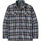 Patagonia Herren Organic Cotton Flannel Hemd (Größe S, blau)