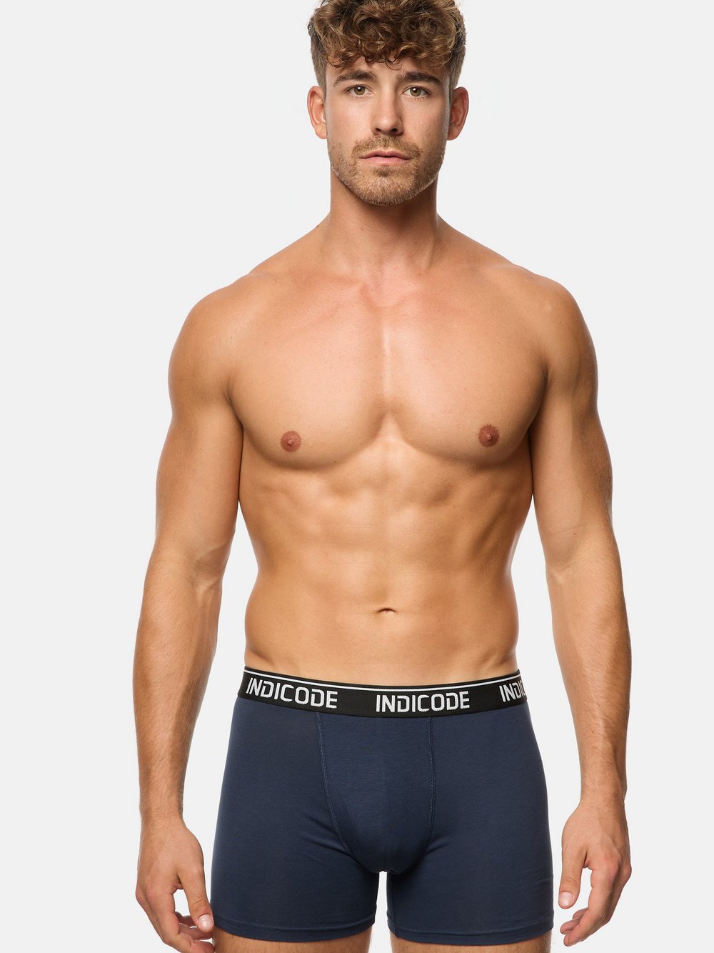 Indicode Boxershorts Herren marine, L Image