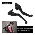 Leve frizione leva freno moto nero per Harley Davidson Sportster Iron XL883 XL1200 X48 2014 2015