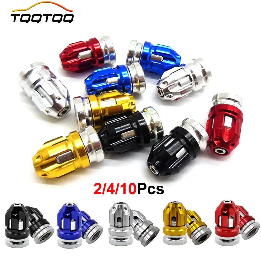 Cappucci per valvole per pneumatici in lega di alluminio Tappi per stelo ruota per auto Cappucci per pneumatici per automobili Valvola anti-perdite adatta per motocicli Biciclette per auto