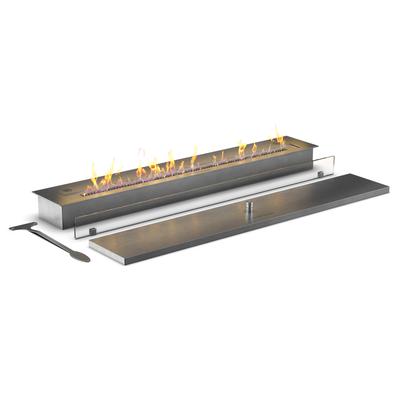 muenkel design safety burner [manueller Ethanol Brenner]: 1000 mm - 1x Schutzglas Image