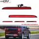 2pcs Car Taillight Style Red LED Bumper Reflector Lights For 2016-2017 Ford Explorer Function as