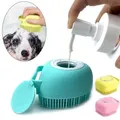 Spazzola per animali domestici accessori per animali domestici in Silicone per cani gatti prodotti