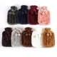 Rubber hot water bottle hot water bottle fleece sleeve imitation rabbit fur cloth sleeve hand