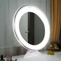 10X Magnifying Makeup Mirror with LED Light 360 Degree Rotating Cosmetic Vanity Makeup Mirror