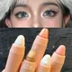 Pearlescent Matte Eyeshadow Stick Smooth Lasting Waterproof Shiny White Pink Lying Silkworm