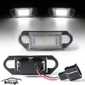 2Pcs 12V LED Number Plate Lamp For VW Golf mk3 Skoda Octavia 1 1U2 Combi 1U5 1996-2010 White License