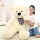 1pc 80/100cm Cute Teddy bear plush toy stuffed soft bear animal plush pillow for kids girlfriend