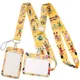 Credential holder New Cartoons Anime Neck Straps lanyard Car Keychain ID Card Pass Gym Mobile Phone