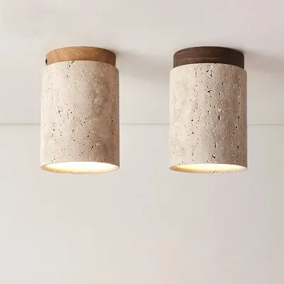 Nordic Marble Ceiling Lamp Home-appliance Aisle Entrance Decoracion Para El Hogar Moderno Lampara