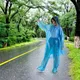 Disposable Raincoat Adult Emergency Waterproof Rain Coat Hiking Raincoat Camping Hood Rain Clothes