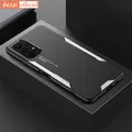 Aluminum Metal Case For Samsung Galaxy A32 A52 A72 A53 A52S Silicone Matte Back Cover Phone Case For