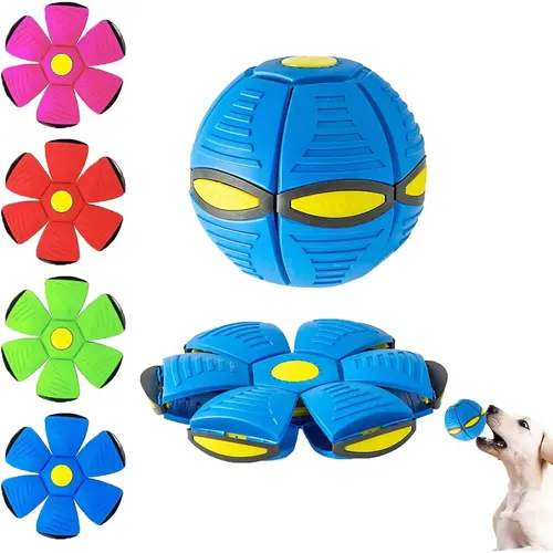 Interaktive magische fliegende Untertasse Ball Hundes pielzeug lustiges Haustier Spielzeug fliegende