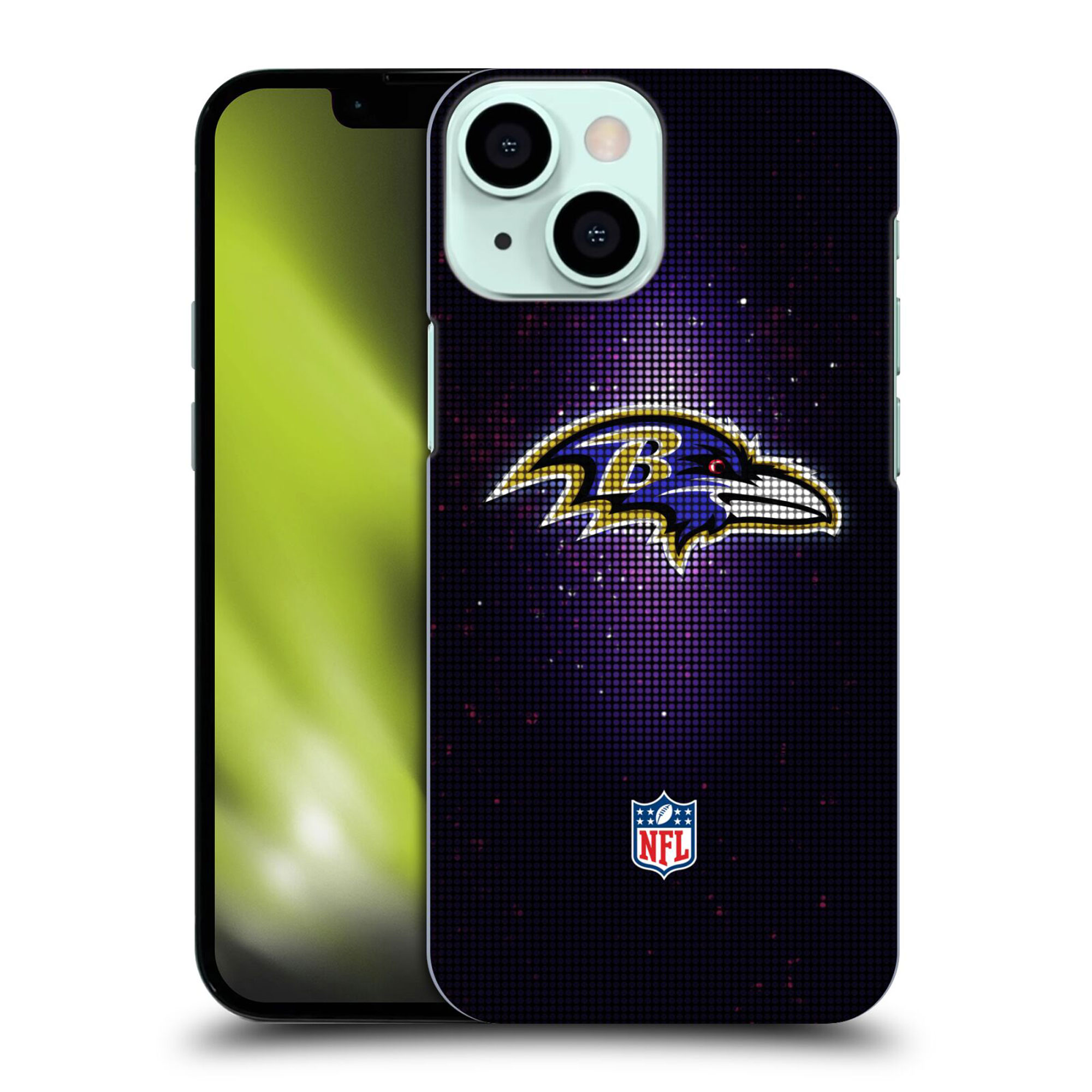 Baltimore Ravens Hartschalen-Handyhülle mit LED-Logo Phone Case - iPhone