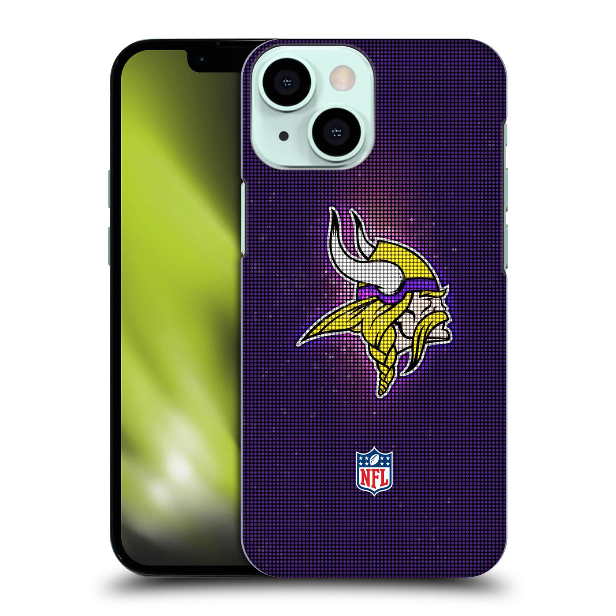 Minnesota Vikings Hartschalen-Handyhülle mit LED-Logo Phone Case - iPhone Image