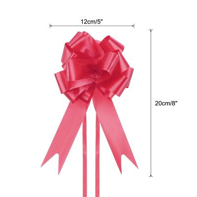 20pcs 5 Inch Large Pull Bow Big Gift Wrapping Bows Ribbon for Wedding