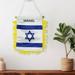 Christmas Clearance! (Buy 2 get 3) Israel Golden Flag Israel Small Hanging Flag Wall Decoration Home Decoration Hanging Flag