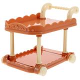 Doll House Cart Dollies for Tabletop Mini Cart Tiny Cart Miniature Kitchen Cart