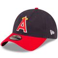 Men's New Era Navy/Red Los Angeles Angels Alternate 9TWENTY Adjustable Hat