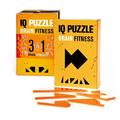 SET OF 3 Geek Toys IQ Puzzle Brain Fitness Games Brain Teaser Puzzles for Adults and Kid Puzzle Mind Puzzles Brain Games