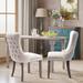 Sealy Upholstered Wing-Back Dining Chair