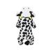 Pet Costume Dog Halloween Suit Dog Milk Cow Costume Dog Jumpsuit Pet Puppy Supplies - Size S