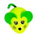 Farfi Pet Cats Kitten Cute Mouse Shape Clockwork Funny Jumping Playing Scratch Toy (Green)