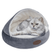 Super Soft Fleece Dog Bed - Washable Pet House Cave Bed For Small To Medium Dog Cats Waterproof Surface Bottom Dog Bed Cat Bed (Medium)