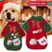 ZDWQFA Puppy Christmas Outfit - Small Dog Christmas Outfits Pet Santa Claus Suit Dog Hoodies for Small Dogs and Cats