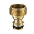 3/4 Water Hose Connectors Brass Hose Quick Connect Garden Hose Tap Connector Faucet Garden Water Hose Pipe Connector Fitting Tap Adaptor