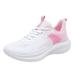 ZHAGHMIN Women Running Sneakers Lightweight Tennis Shoes Non Slip Gym Workout Shoes Breathable Soft Sole Mesh Walking Womens Sneakers White Size8