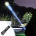 Augper LED Strong Light Portable Outdoor Life Waterproof Home Multifunctional USB Rechargeable Emergency Flashlight