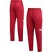 Men's adidas Scarlet Nebraska Huskers 2023 Travel AEROREADY Tapered Pants