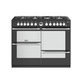 Stoves Sterling ST STER S1100DF MK22 BK 100cm Dual Fuel Range Cooker - Black - A Rated