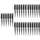 FRCOLOR Pack of 30 Curling Comb Styling Comb for Men Suit for Men Women's Suits Three-Row Comb Hair Straightening Comb Professional Hair Cutting Combs Detangling Comb for Natural Black Hair