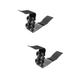 FAVOMOTO 2 Sets Simple Guitar Rest Classical Guitar Rest Guitar Foot Rest Steel Guitar Footstool Non- Slip Foot Stool Footstools Foot Rest Rack Musical Instrument Bracket Stainless Steel