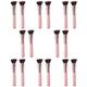 POPETPOP 16 Pcs Foundation Brush Make up Makeup Brush Cosmetic Durable Makeup Tools Beauty Supply Brush Makeup Beauty Brush Blush Aluminum Tube Rose Gold