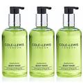 Cole & Lewis Lemongrass & Bergamot Shower Gel 3 x 300ml