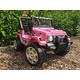 Kids 12v Electric Ride on Toy Jeep Remote Control Car Pink 2-6yr Olds