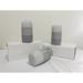 Wrought Studio™ 3 Piece Creamy Coconut Scented Flame Pillar Candles, Cotton in Gray | Wayfair 94506A0C7B214CFDA2462262DB4AB118