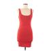 Zara Casual Dress - Mini: Red Dresses - Women's Size Medium