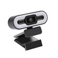 PIPRE Web-Q2 1080P Full HD Webcam，Eingebautes einstellbares Fülllicht und Dual Noise Cancelling Mikrofone Q2 Webcam，1080P Webkamera für PC, Desktop, Laptop