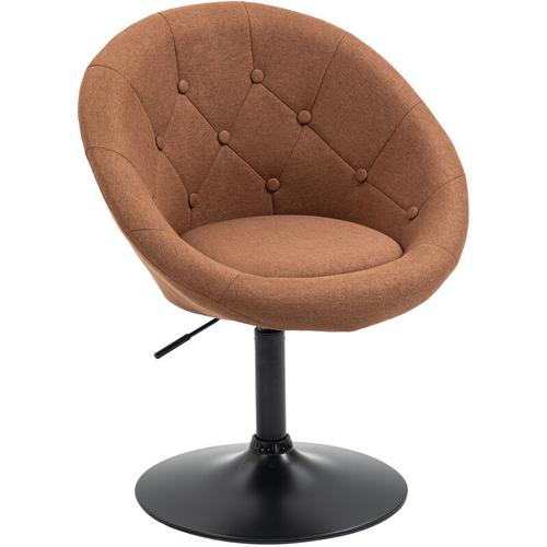 Havanna Sessel Lounge Clubsessel Barhocker Drehsessel Retro Braun – Svita