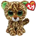 Neue 6 "'15cm Ty Beanie Gefüllte Plüsch Tiere Puppe Blume Leopard Grün Ohren Sammeln Glitter Grün