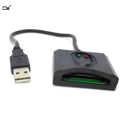 Express Card 34 mm USB 2.0 auf ExpressCard-Adapter für Laptop-Computer und PC mit LED- und Image
