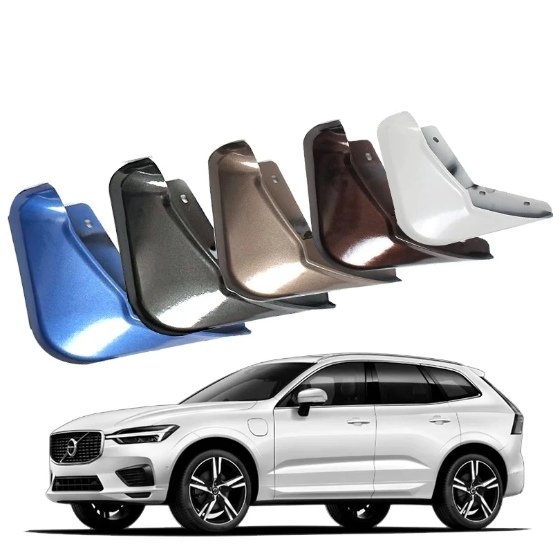 Mud flaps für volvo xc60 2010-2015 Kotflügel blau weiß grau braun Spritz schutz vordere Hinterräder Kotflügel Autozubehör 4St Image